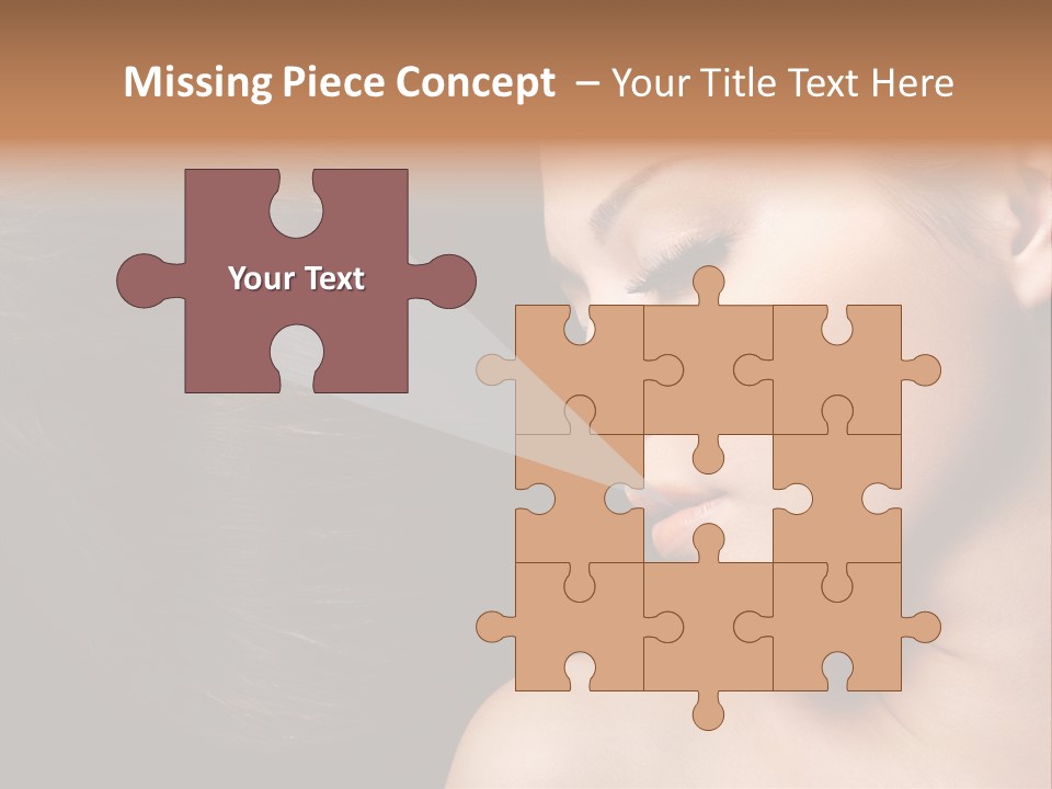 Close Luxury Healthy PowerPoint Template