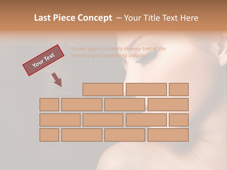 Close Luxury Healthy PowerPoint Template