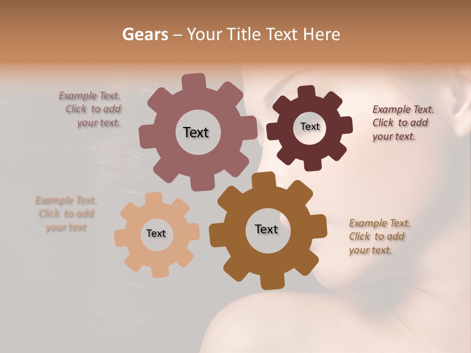 Close Luxury Healthy PowerPoint Template