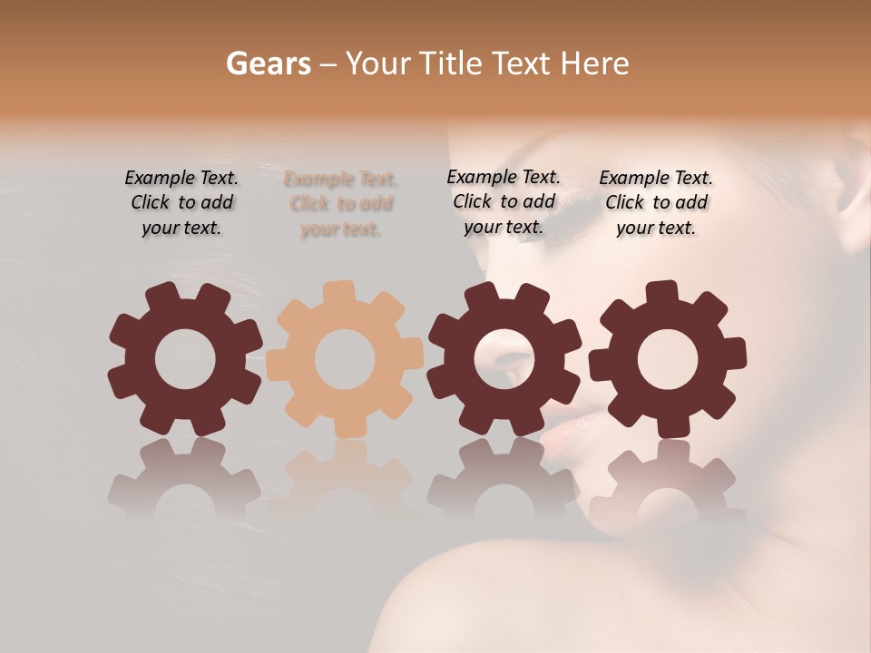 Close Luxury Healthy PowerPoint Template