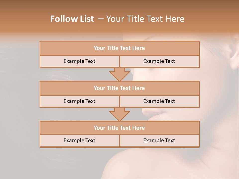 Close Luxury Healthy PowerPoint Template