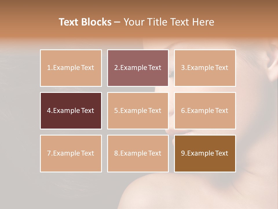 Close Luxury Healthy PowerPoint Template