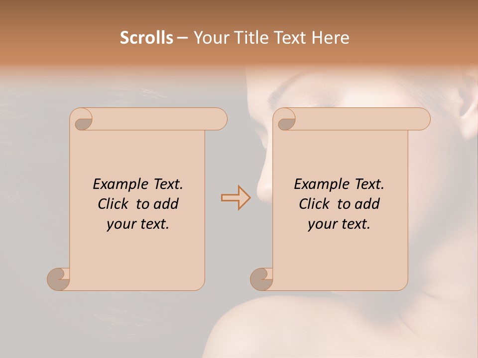 Close Luxury Healthy PowerPoint Template