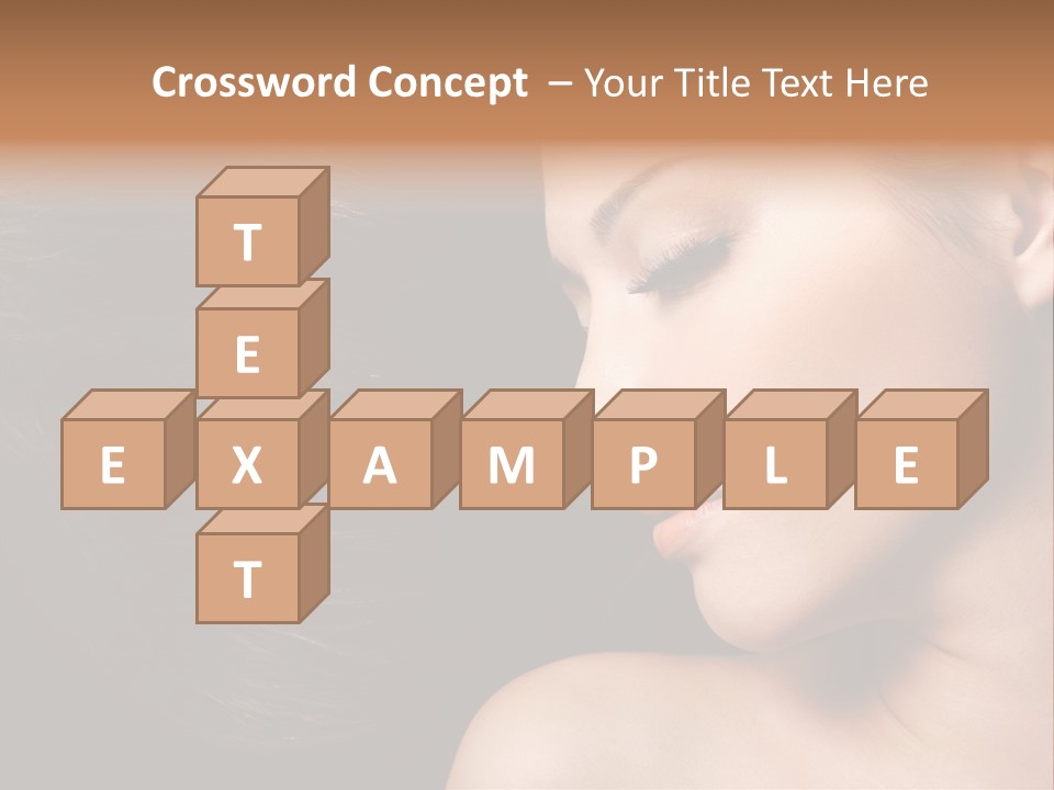 Close Luxury Healthy PowerPoint Template