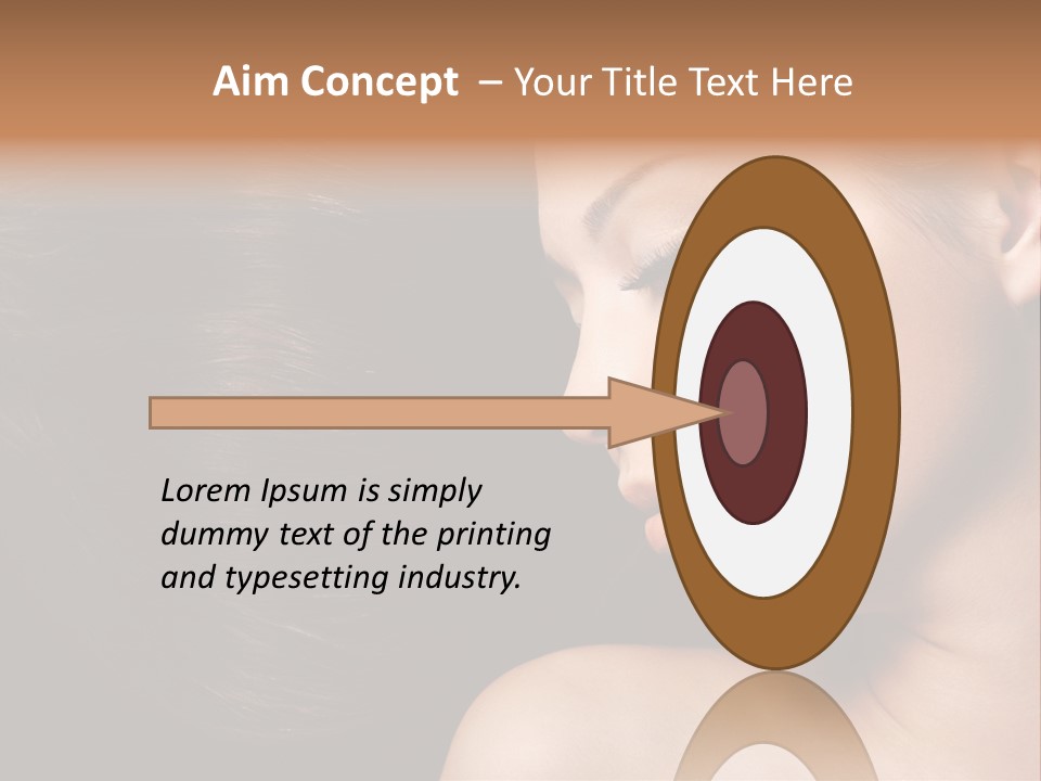 Close Luxury Healthy PowerPoint Template