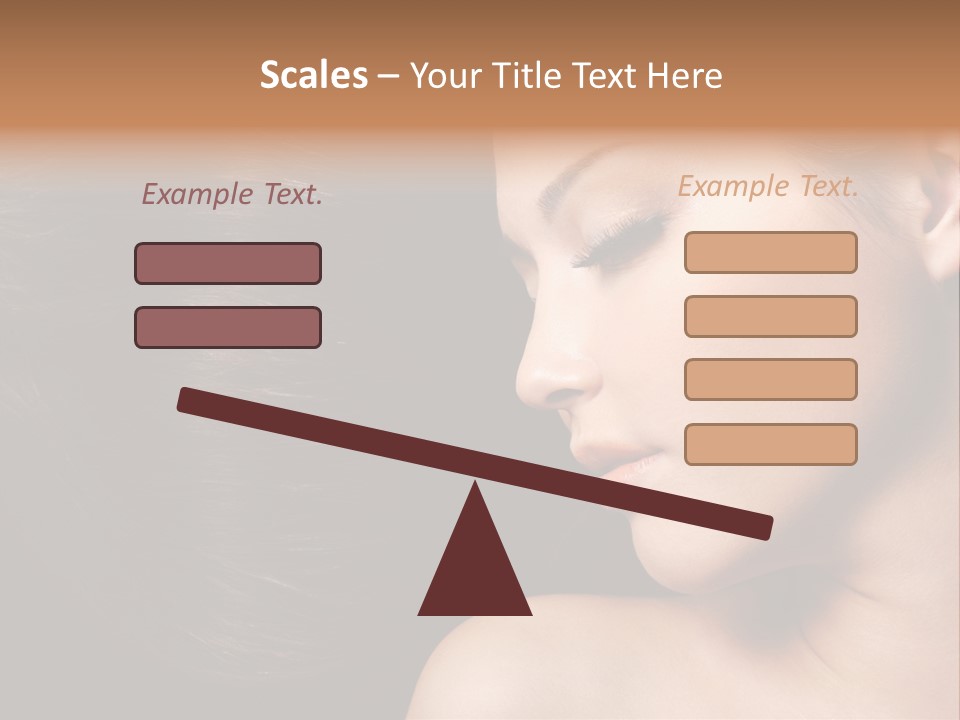 Close Luxury Healthy PowerPoint Template