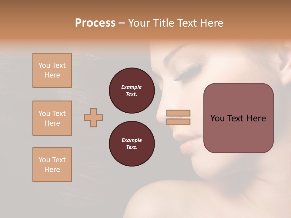 Close Luxury Healthy PowerPoint Template