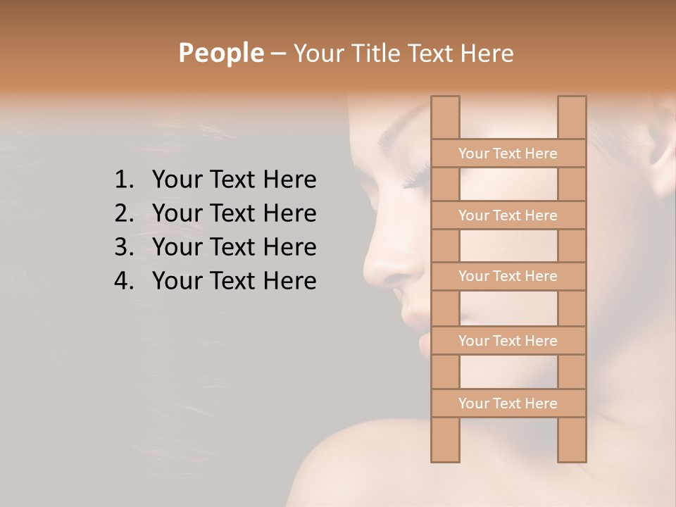 Close Luxury Healthy PowerPoint Template