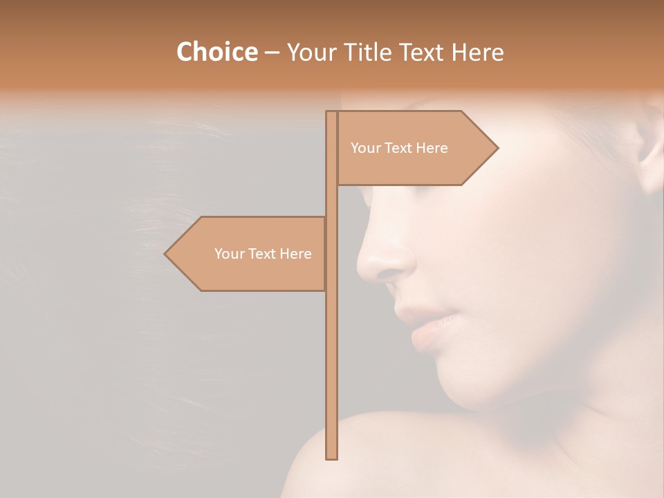 Close Luxury Healthy PowerPoint Template