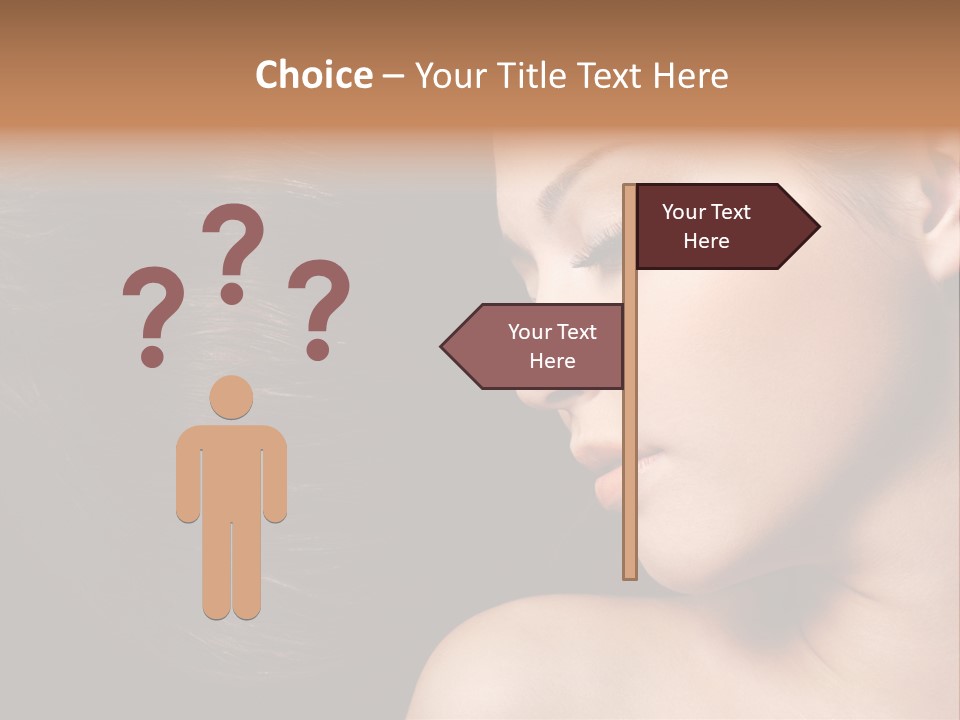 Close Luxury Healthy PowerPoint Template