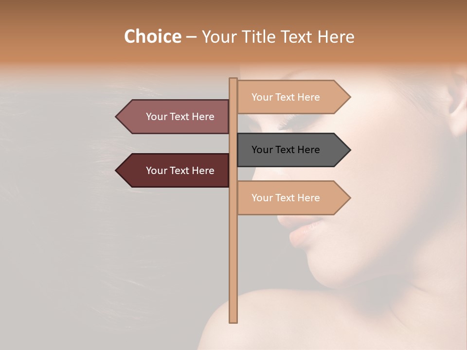 Close Luxury Healthy PowerPoint Template