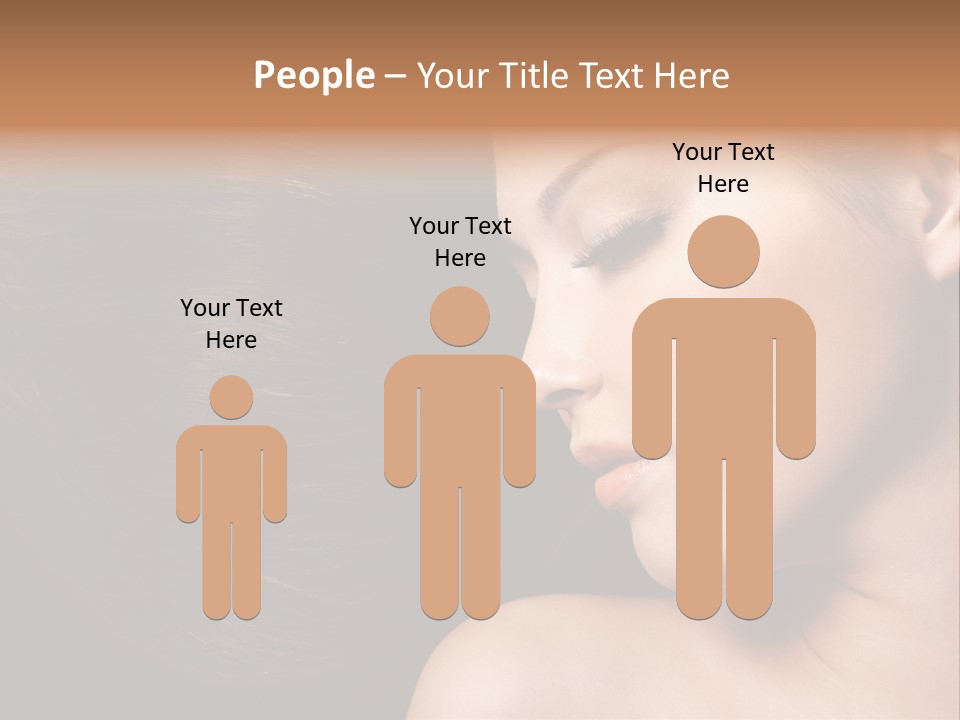 Close Luxury Healthy PowerPoint Template