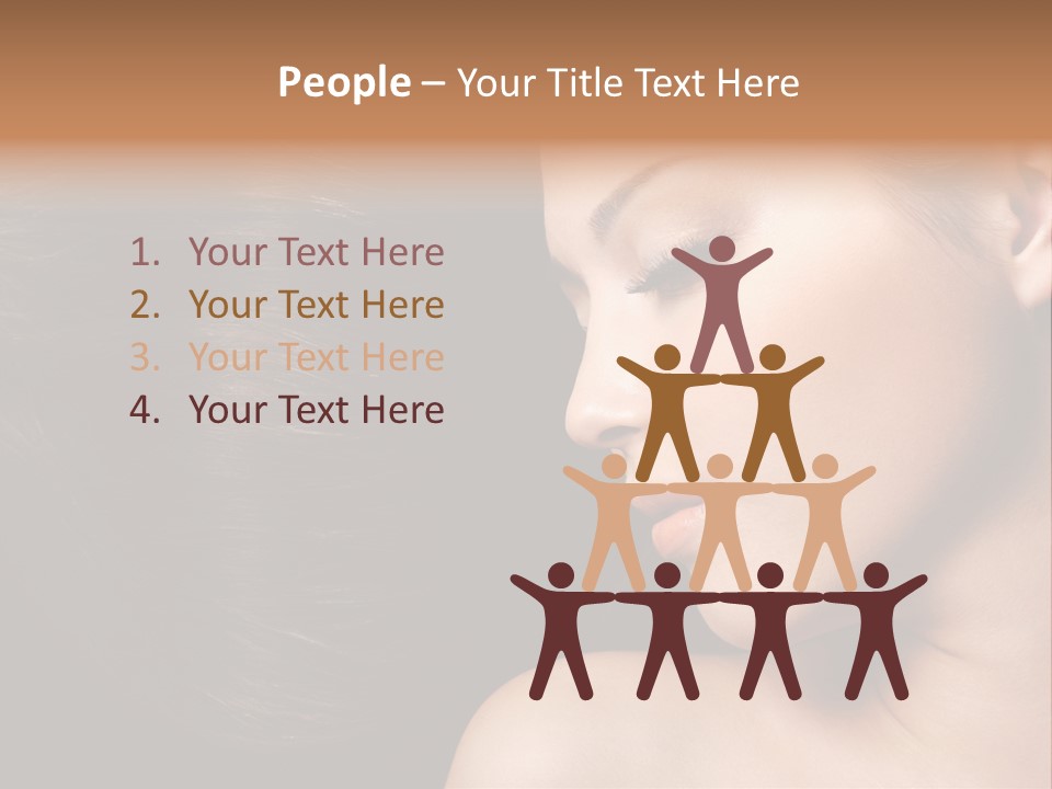 Close Luxury Healthy PowerPoint Template