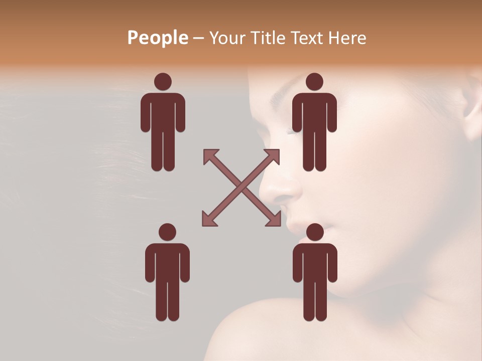 Close Luxury Healthy PowerPoint Template