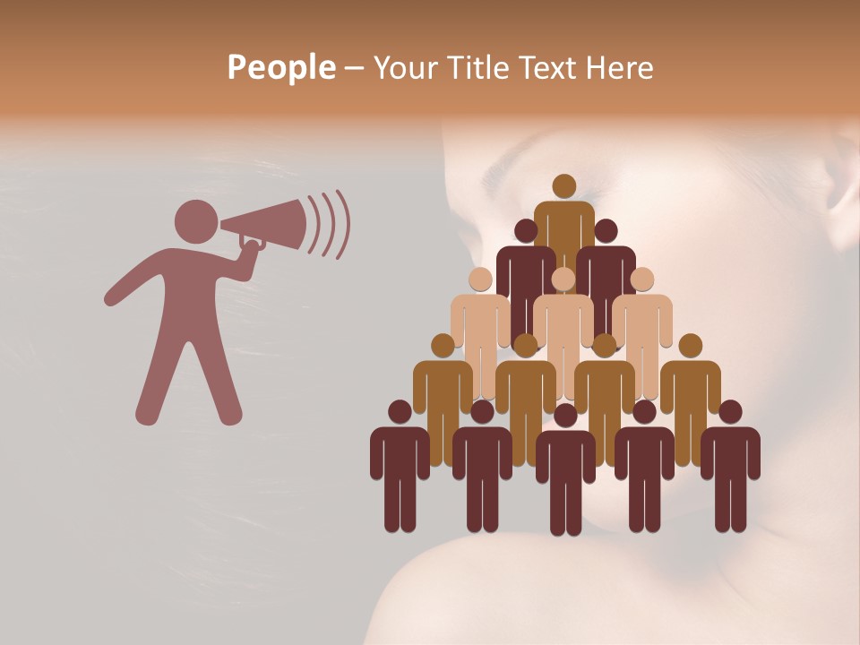 Close Luxury Healthy PowerPoint Template