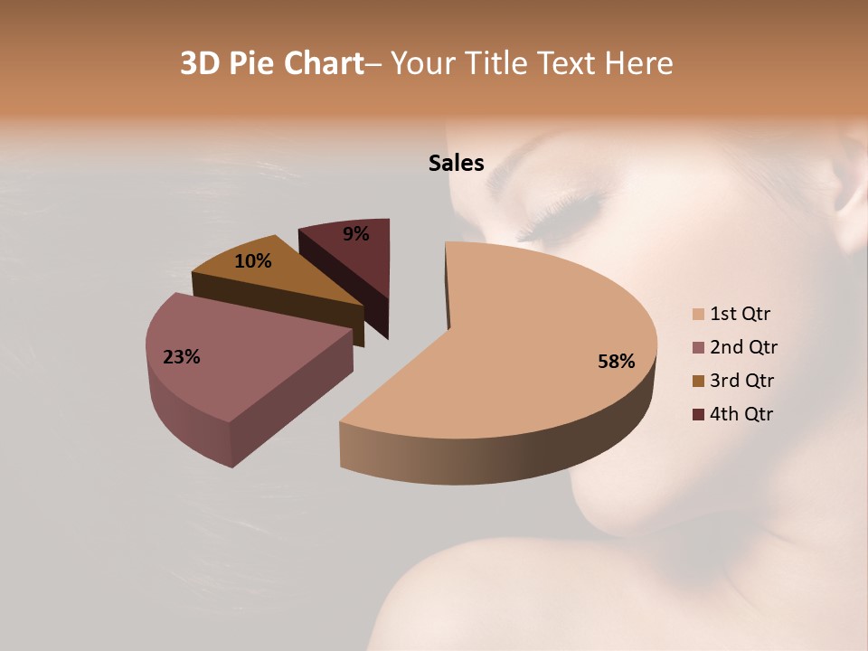 Close Luxury Healthy PowerPoint Template