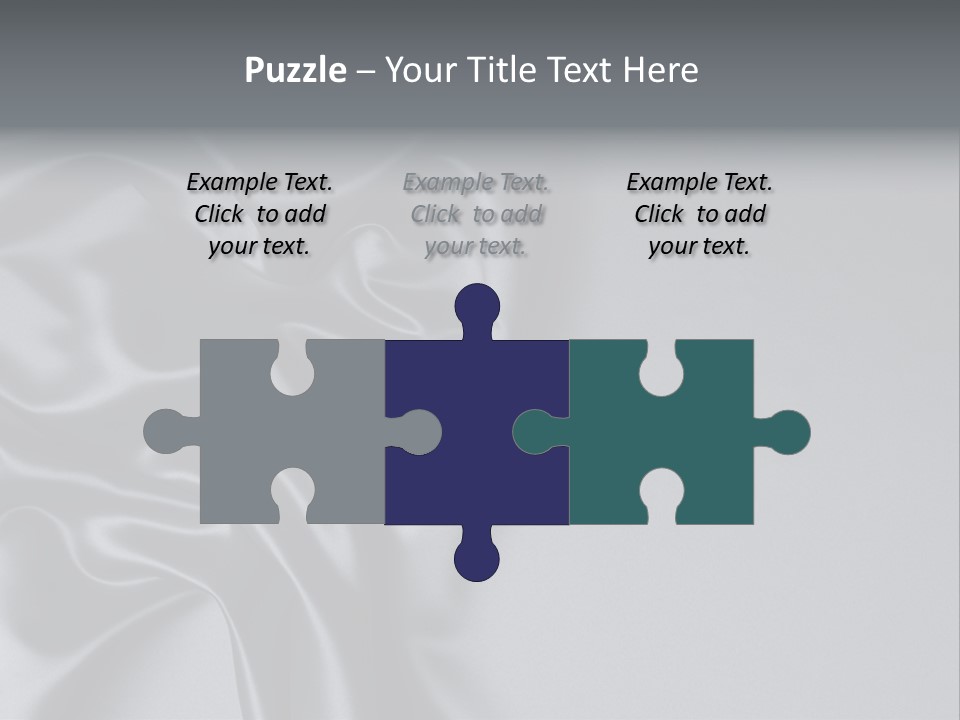 Backdrop Satin Black PowerPoint Template