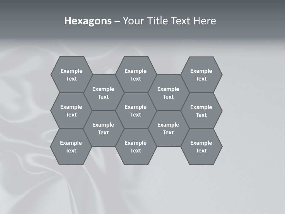 Backdrop Satin Black PowerPoint Template