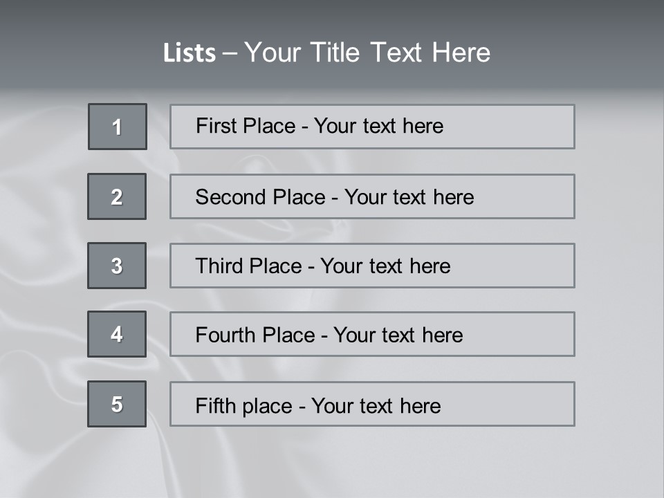 Backdrop Satin Black PowerPoint Template