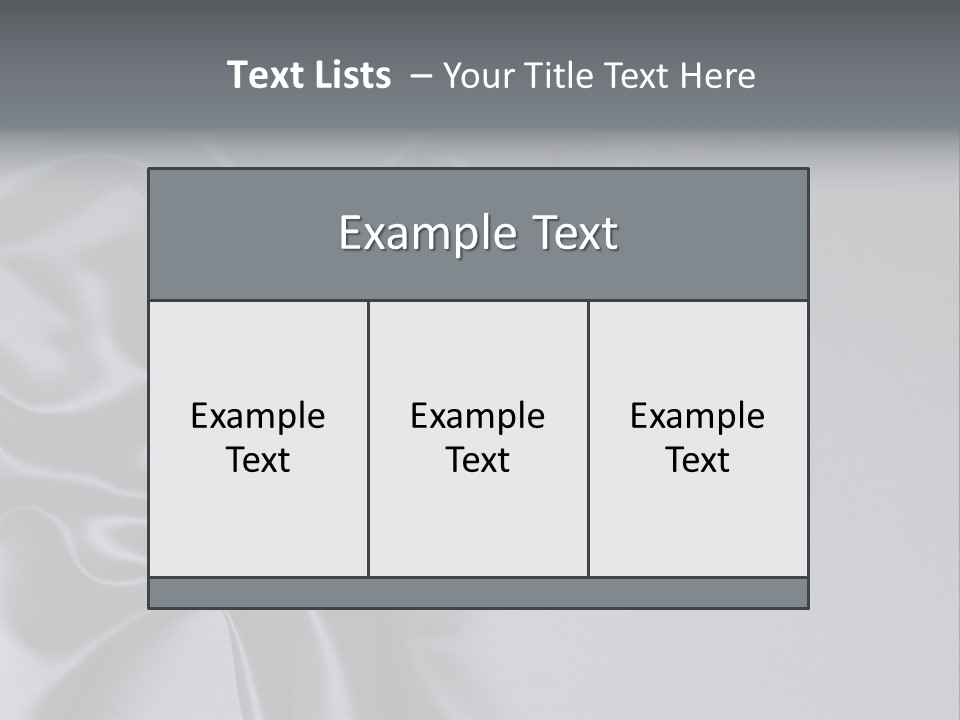 Backdrop Satin Black PowerPoint Template