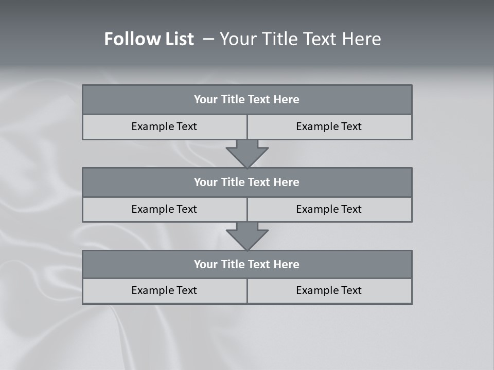 Backdrop Satin Black PowerPoint Template