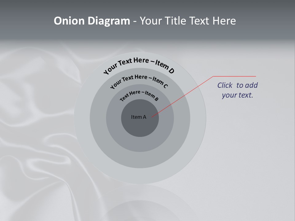 Backdrop Satin Black PowerPoint Template