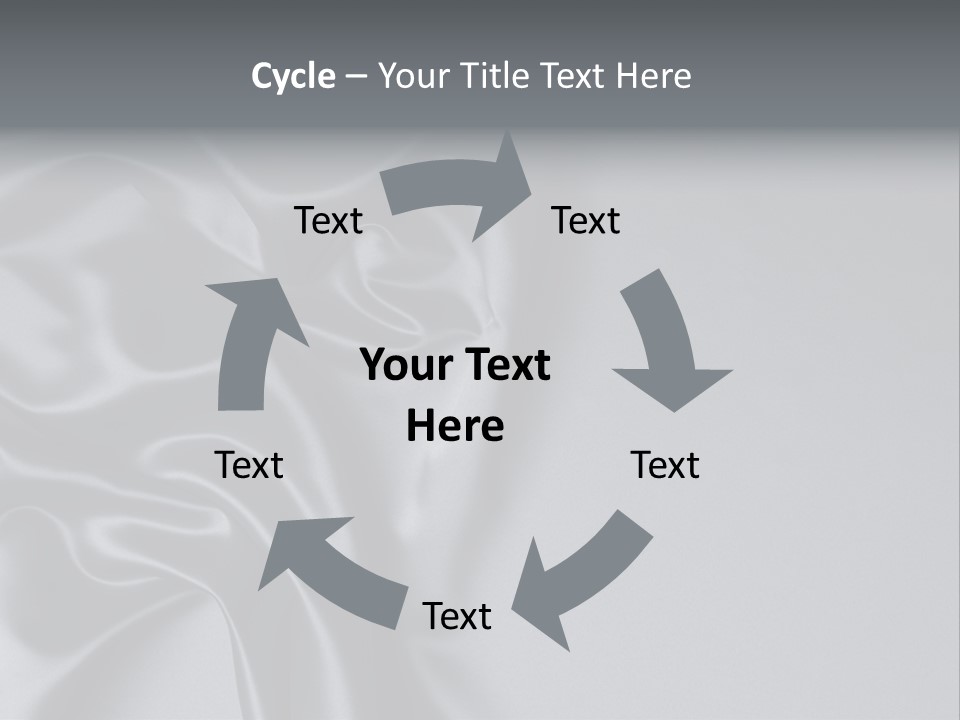 Backdrop Satin Black PowerPoint Template