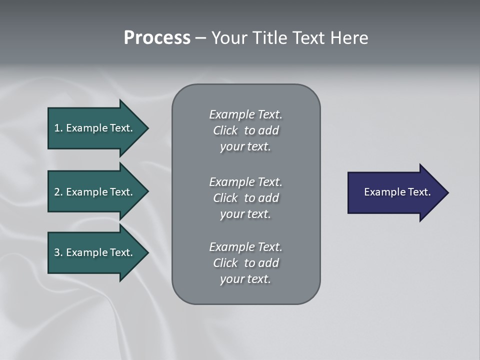 Backdrop Satin Black PowerPoint Template