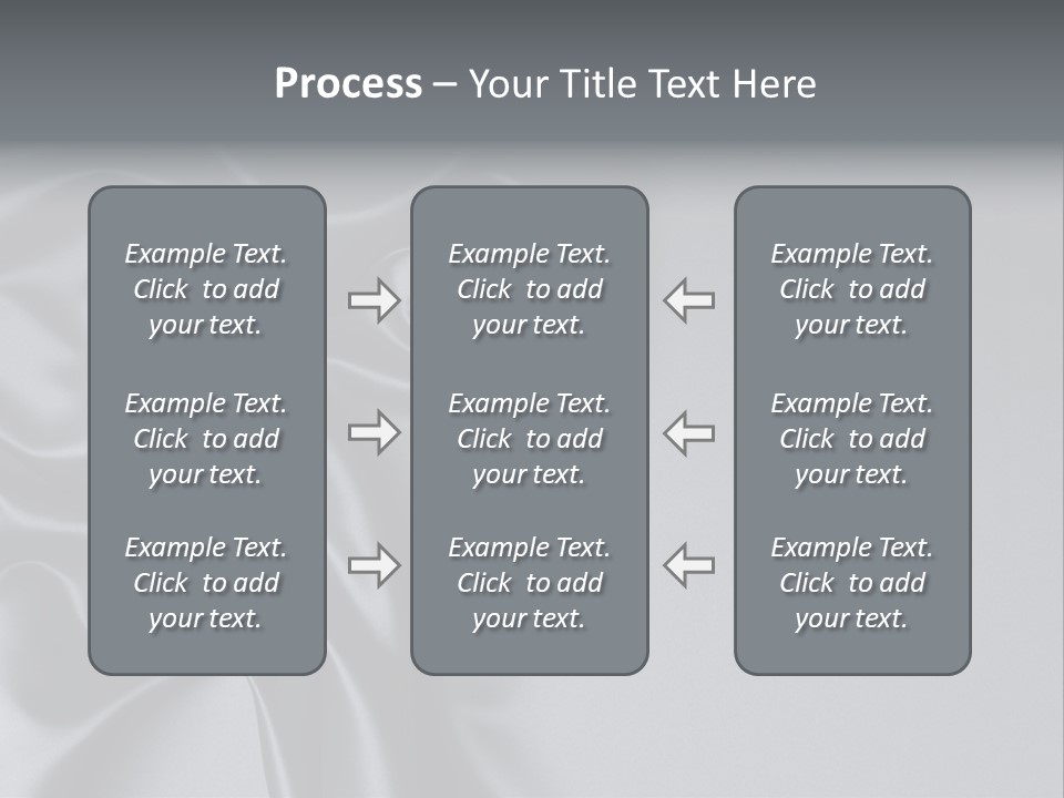 Backdrop Satin Black PowerPoint Template