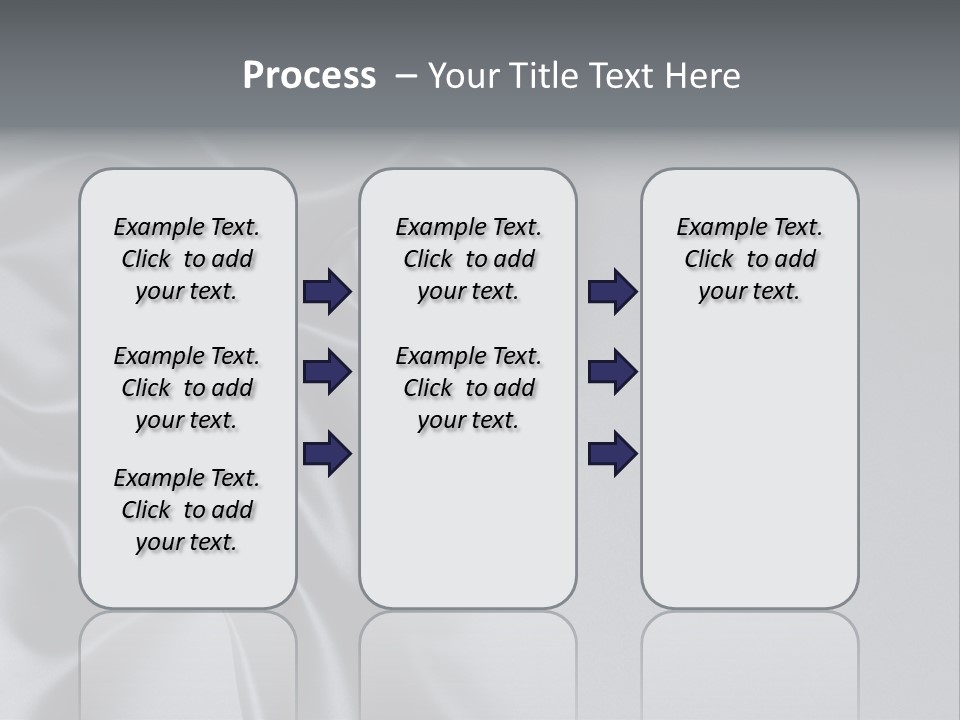 Backdrop Satin Black PowerPoint Template