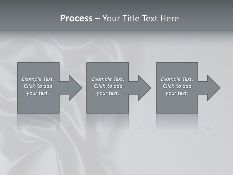 Backdrop Satin Black PowerPoint Template