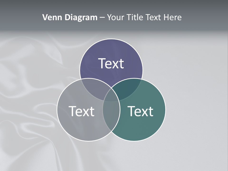 Backdrop Satin Black PowerPoint Template