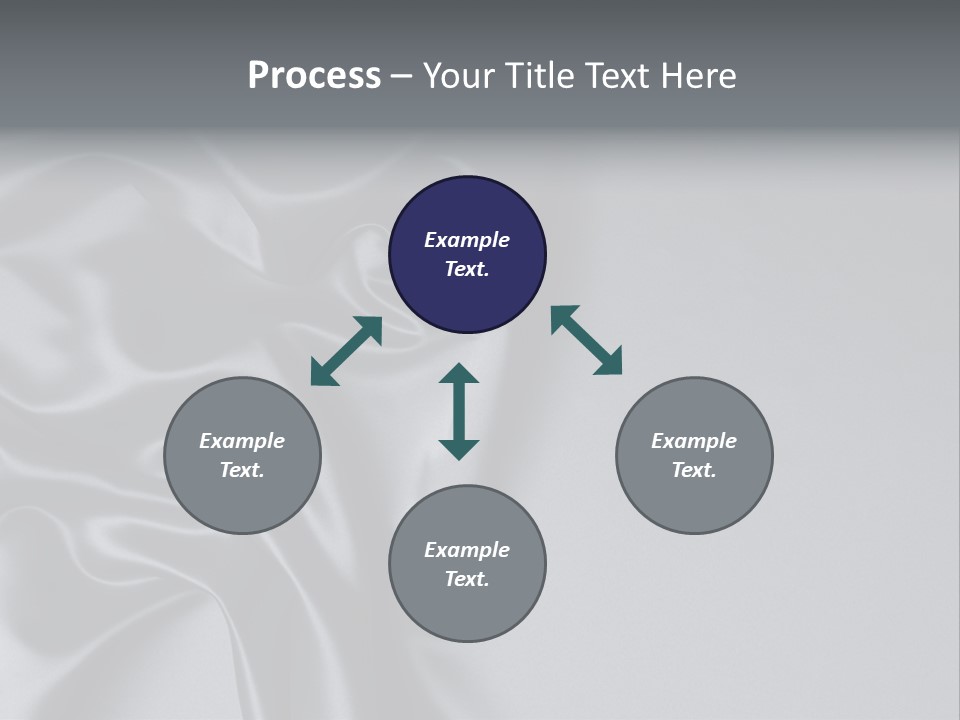 Backdrop Satin Black PowerPoint Template