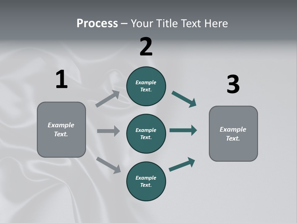 Backdrop Satin Black PowerPoint Template