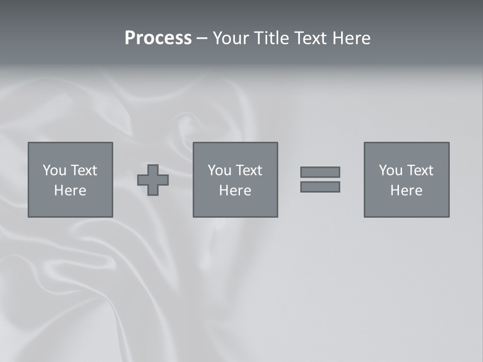 Backdrop Satin Black PowerPoint Template