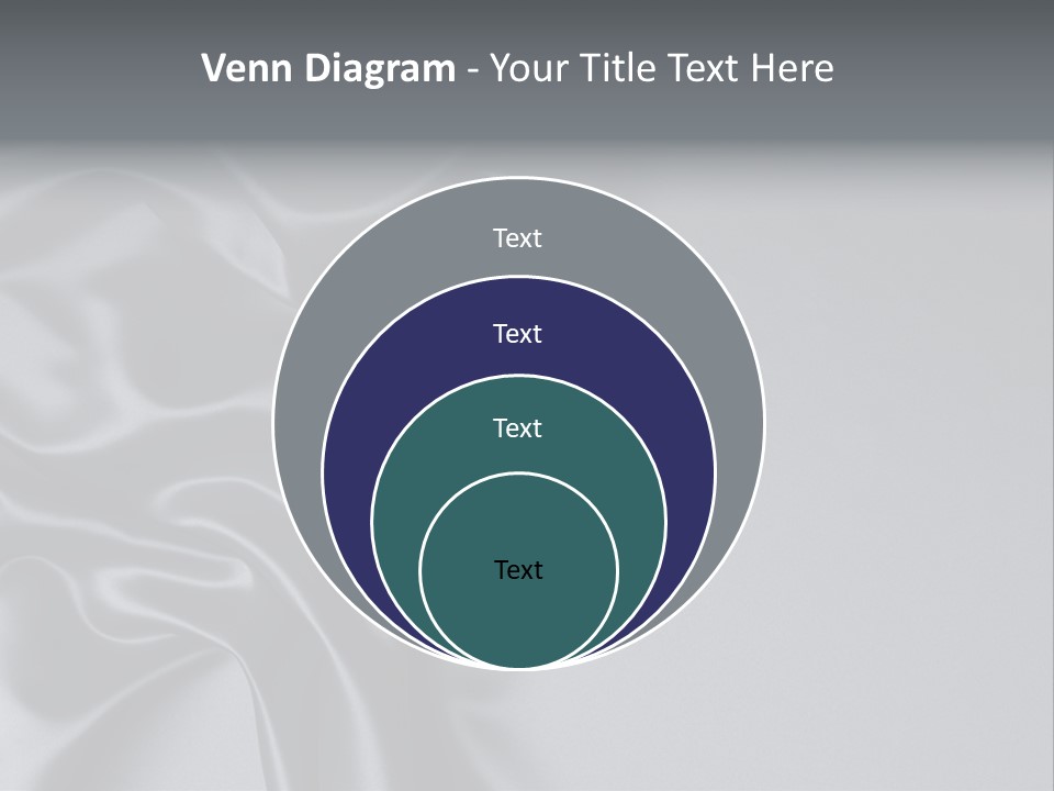 Backdrop Satin Black PowerPoint Template