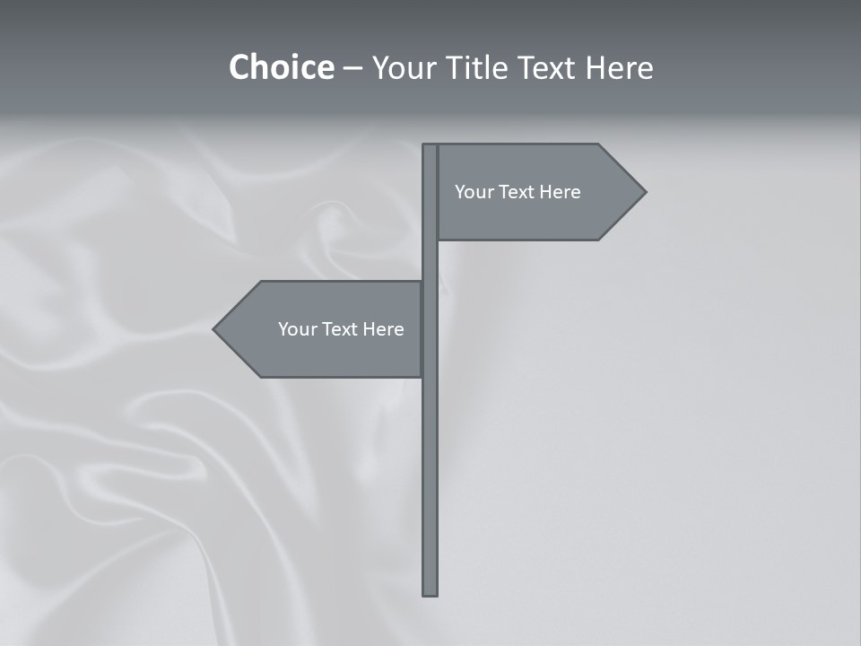 Backdrop Satin Black PowerPoint Template