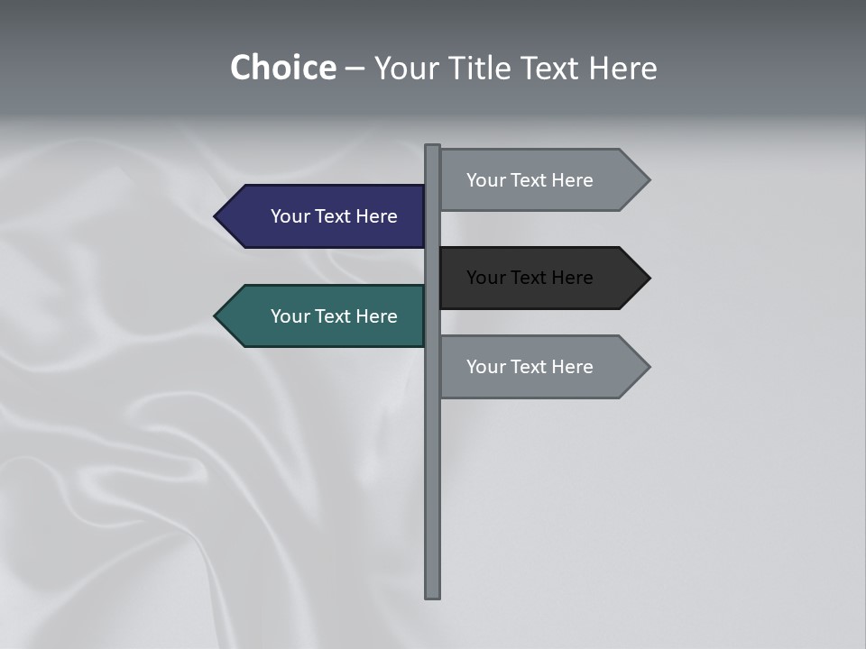 Backdrop Satin Black PowerPoint Template