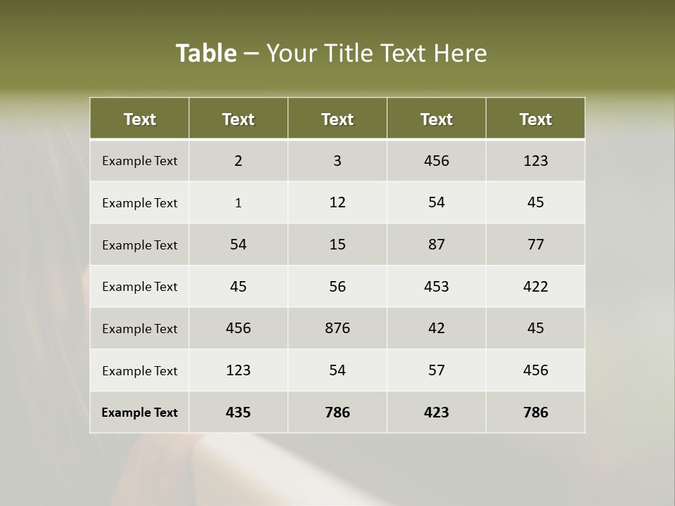 Pain Chondral Ankle PowerPoint Template