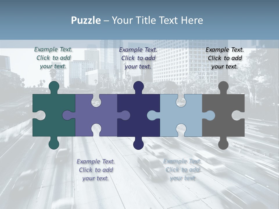 Los Sunset Tailback PowerPoint Template