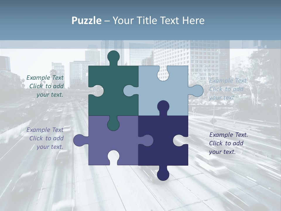 Los Sunset Tailback PowerPoint Template