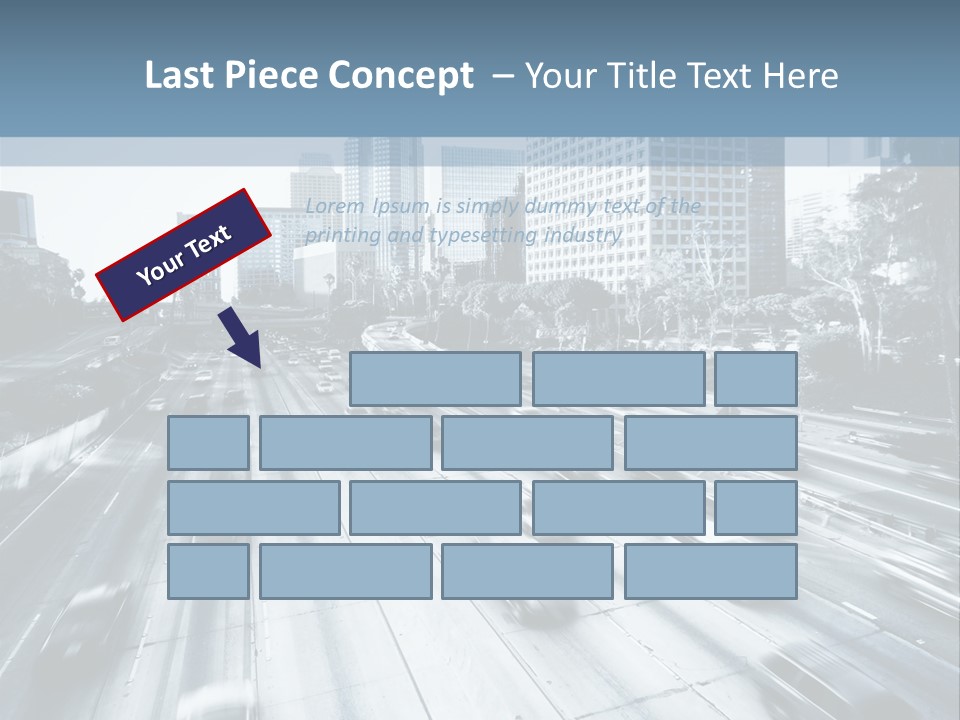 Los Sunset Tailback PowerPoint Template