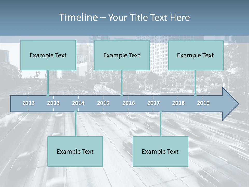 Los Sunset Tailback PowerPoint Template