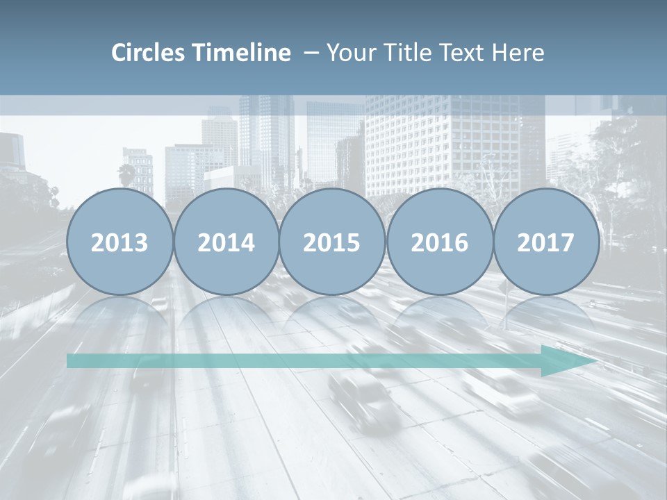 Los Sunset Tailback PowerPoint Template