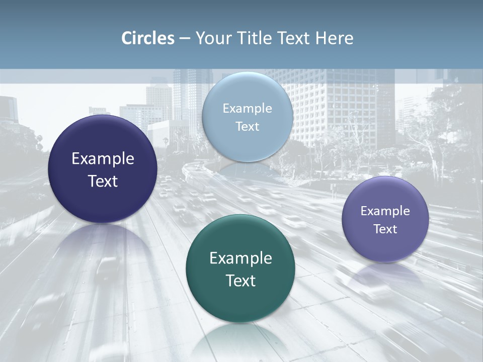 Los Sunset Tailback PowerPoint Template