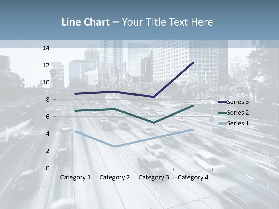 Los Sunset Tailback PowerPoint Template