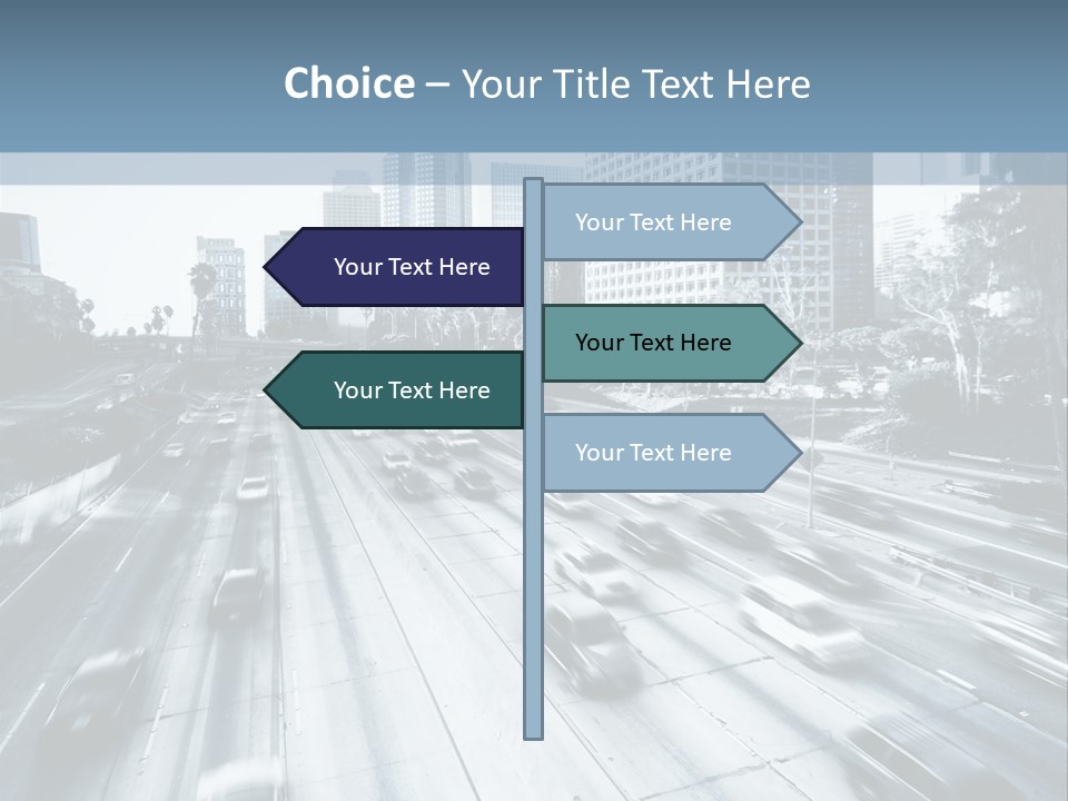 Los Sunset Tailback PowerPoint Template