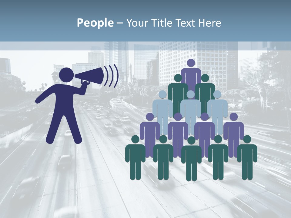 Los Sunset Tailback PowerPoint Template