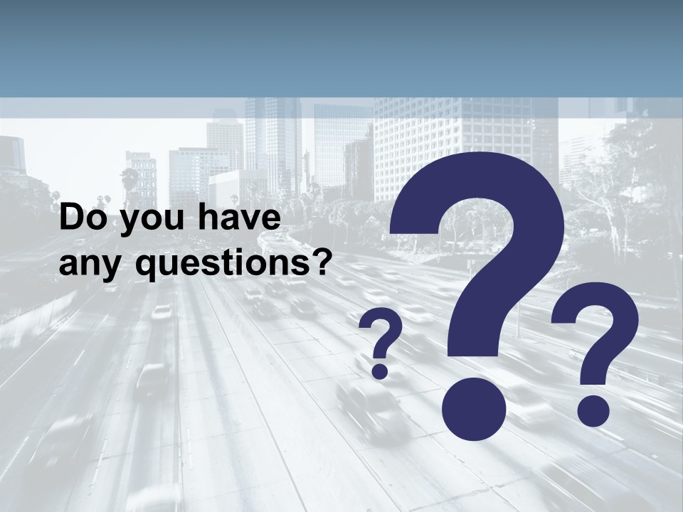 Los Sunset Tailback PowerPoint Template