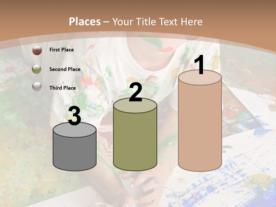 Creative Kid Paint PowerPoint Template